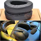 Толстые поролоновые амбушюры для наушников Plantronics GameCom Commander, отличное качество, недорогая версия
