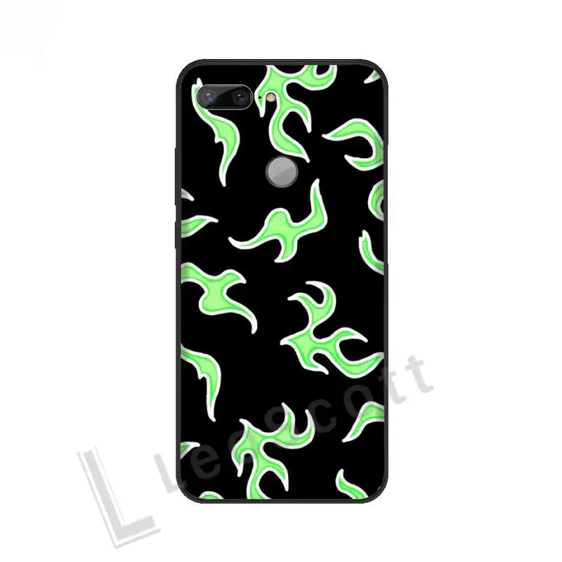 

Blue Flame Fire Phone Case For Huawei Honor 7C 7A 8X 8A 9 10 10i Lite 20 NOVA 3i 3e