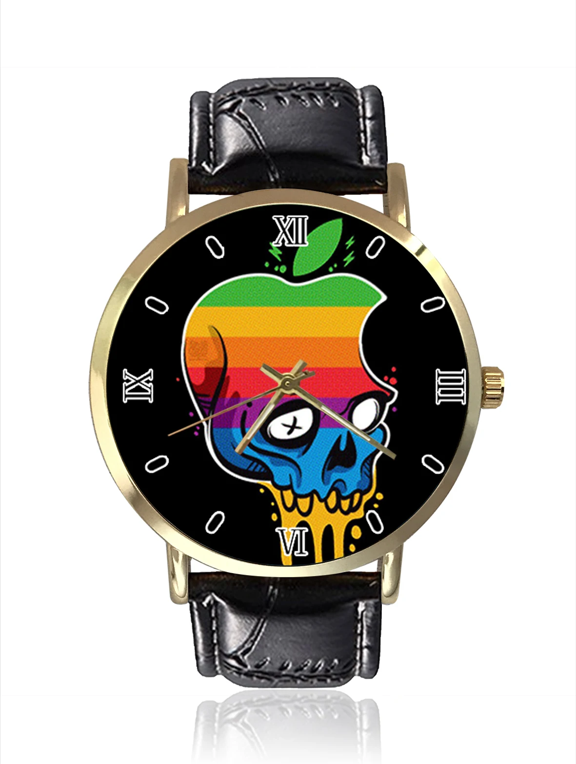

2021 Minimalist Men's Fashion Quartz Watch Leather Belt Quartz Male Elegant Ultra Thin Watch Men Business Clock Simple Design Fa