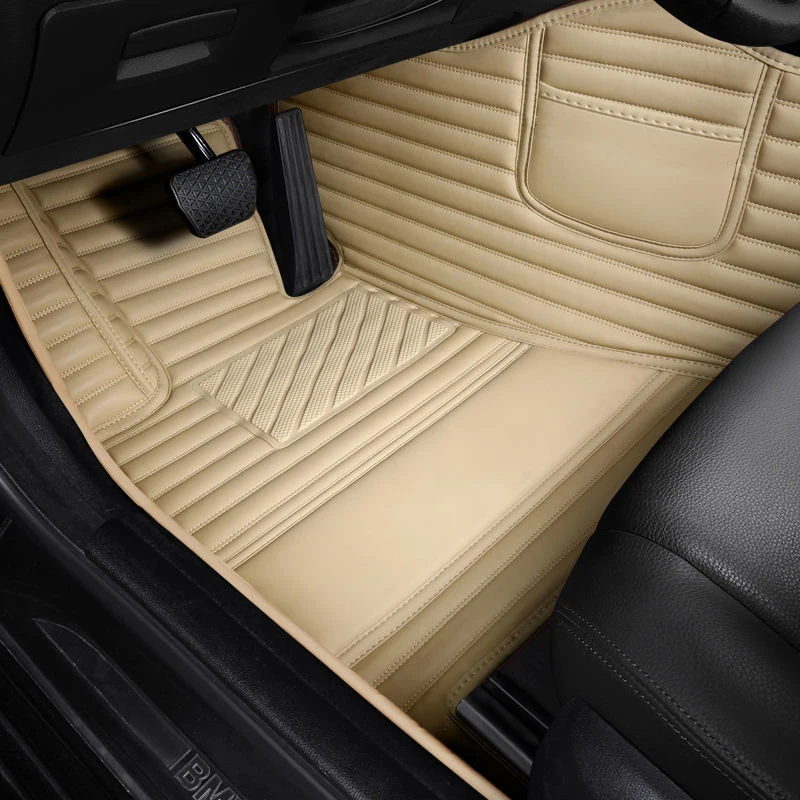 

Red car mat For hyundai i30 ix35 i20 i10 solaris creta i40 tucson kona terracan coupe santa fe accent rugs carpets accessories