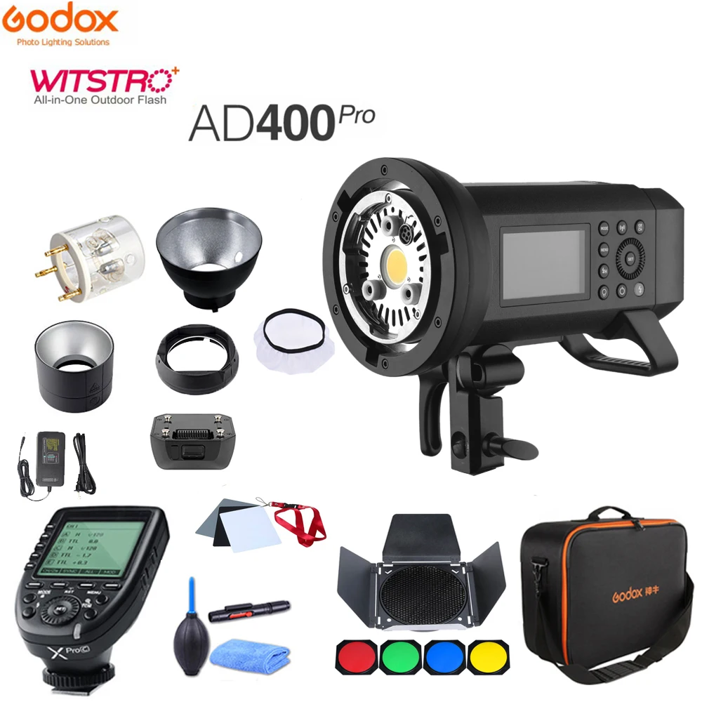 Godox AD400 Pro WITSTRO все в одном Внешняя вспышка AD600Pro литий ионная батарея TTL HSS со