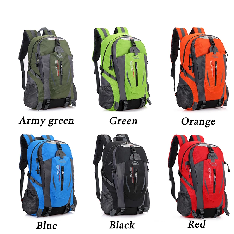 Уличная альпинистская сумка 40 л подходит для отдыха на открытом воздухе спорта