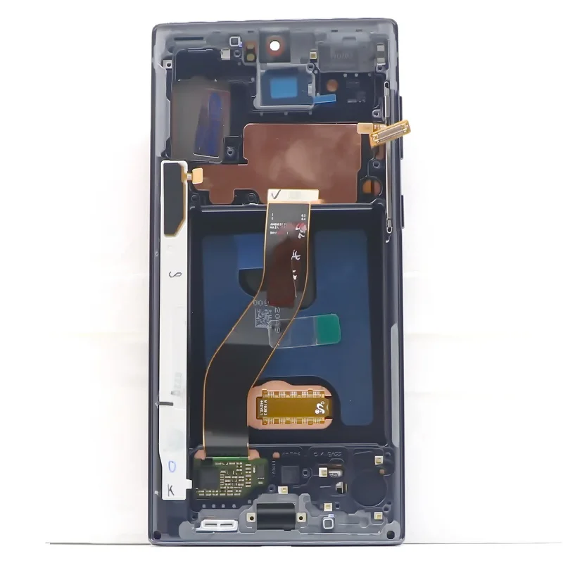 Pantalla LCD Original para Samsung Galaxy Note 10 N970F N9700, digitalizador de pantalla t&aacute;ctil, montaje de pantalla Lcd con puntos, 10 SM-N970F/DS-5