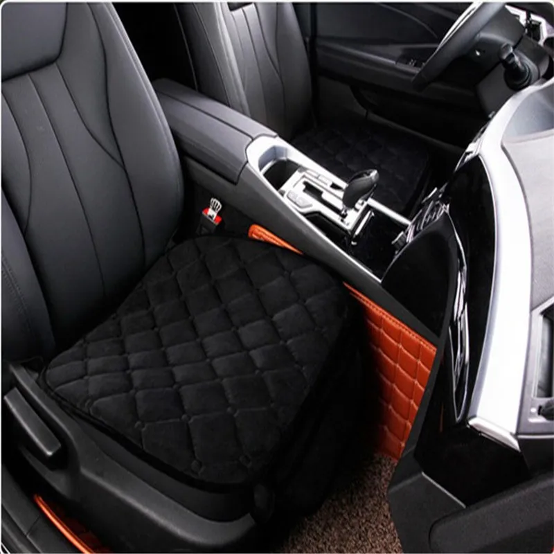 

Universal Car Seat Cover Winter Warm Velvet Automobile Seat Covers Cushion Front Rear Chair Pad for Car SUV Seats Protector