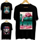 Мужская футболка Deftones 2021 с постером на тему церемонии, черная Повседневная футболка с размера плюс, Топ в стиле рок, крутая футболка из 100% хлопка для мужчин,