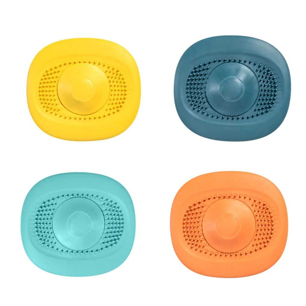 

Bathroom Washbasin Drain Hair Catcher Irregular Pattern Bath Stopper Plug Sink Filter Strainer Filter Kitchen Accessory