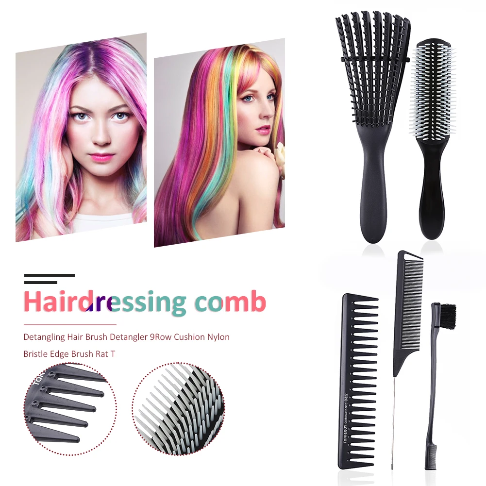

Detangling Hair Brush Scalp Massage Hair Comb Detangling Brush for Curly Hair Brush Detangler Hairbrush Women Men Salon