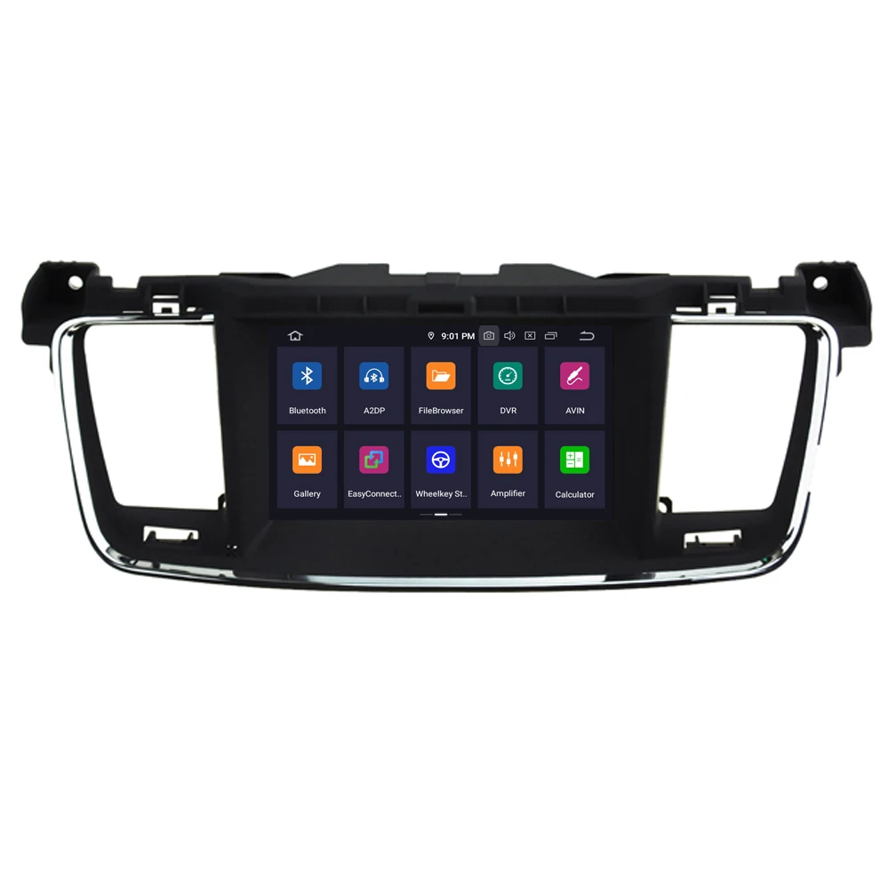 RoverOne автомобильный мультимедийный плеер для Peugeot 508 2011 - 2017 Android 10 0 Восьмиядерный