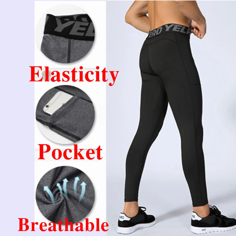 Winter Quality Thermal Casual Pants Men Brand Compression Tights Skinny Leggings Men Fashion Elastic Fitness Male Trousers