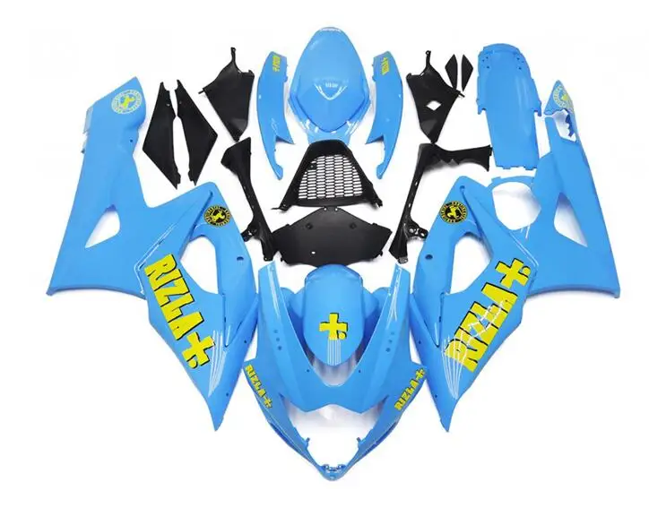 

Новый набор обтекателей для мотоциклов ABS под давлением, подходит для SUZUKI GSX-R1000 K5 2005 2006 05 06 GSXR1000 небесно-голубого цвета