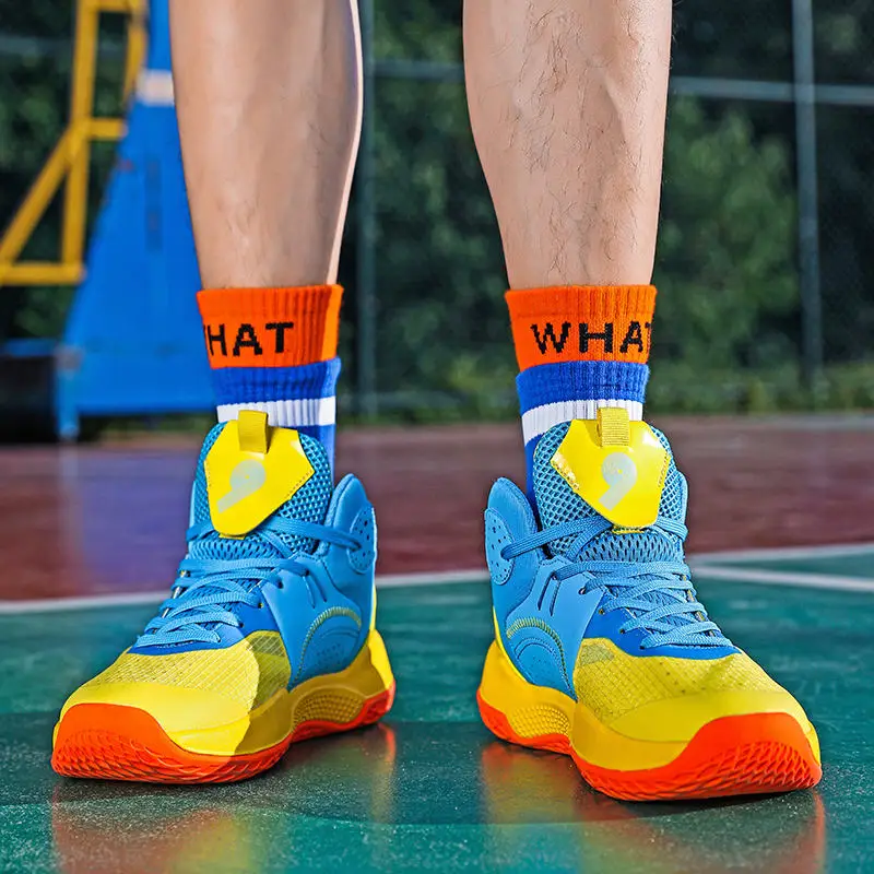 2021 New Design Fashion Colorful Basketball Shoes for Men Women Outdoor Breathable High Sneakers Women Men Designer Shoes Sports