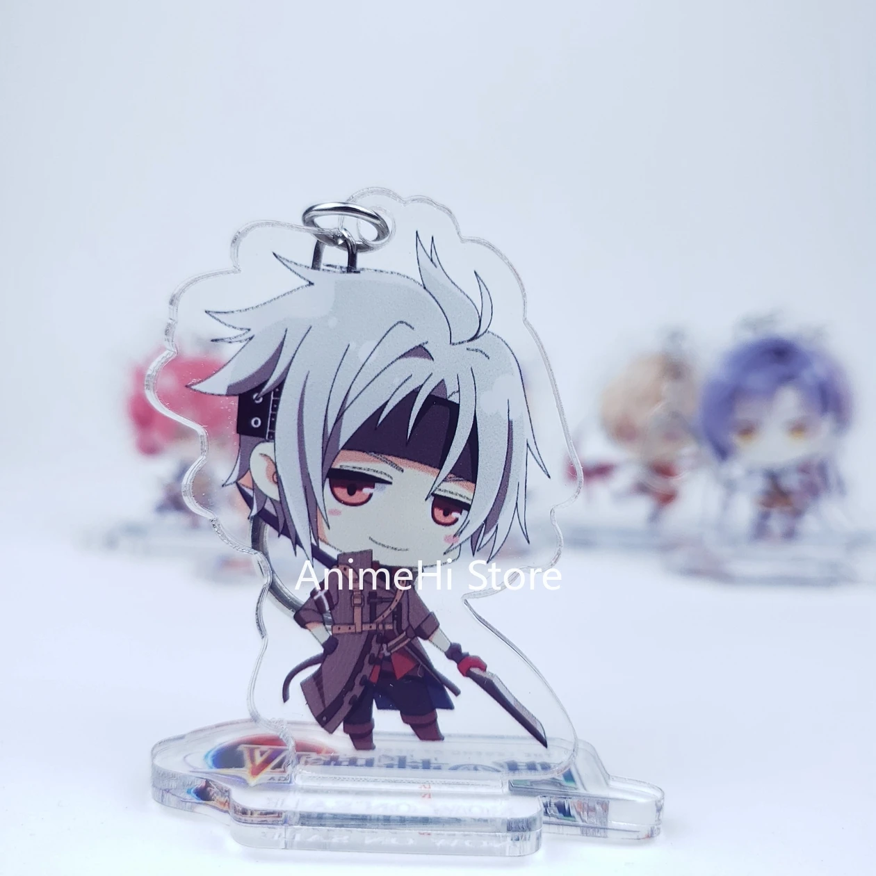 

Game The Legend of Heroes Trails of Cold Steel Action Figure Doll Towa Herschel Angelica Rogner Acrylic Stand Model Keychain Toy