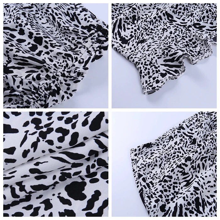 

Gothic Leopard Mini Wrap Skirt Hem Ruffle Sexy Asymmetric Skirts Women Summer Short Skirt e-girl Lady Chic Punk Vintage Beach