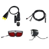 e bike speed sensor with headlight taillight and 1t2 cable kit for tongsheng tsdz2 motor electric bicycle accessories