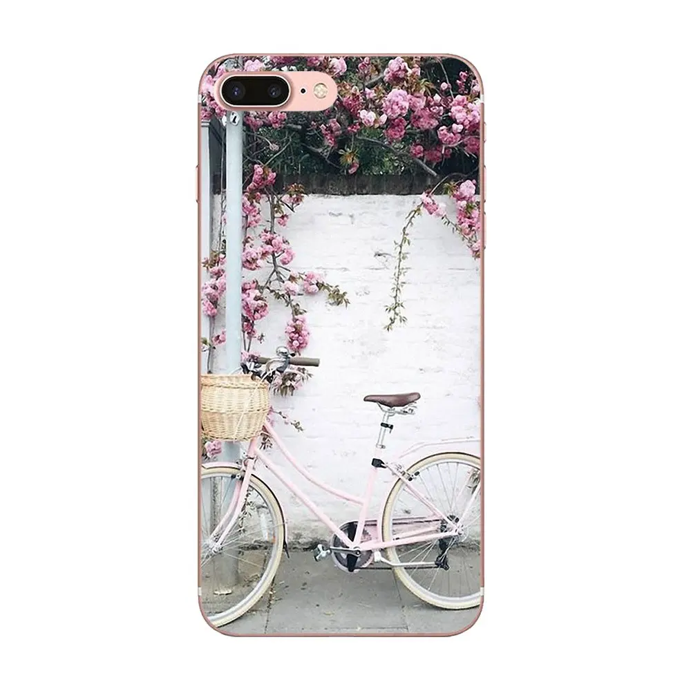 For HTC Desire 530 626 628 630 816 820 830 One A9 M7 M8 M9 M10 E9 U11 U12 Life Plus Soft Original Vintage Pastel Pink Flower | Мобильные