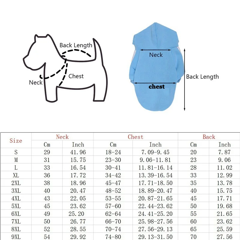 Одежда для собак классические толстовки домашних животных одежда больших