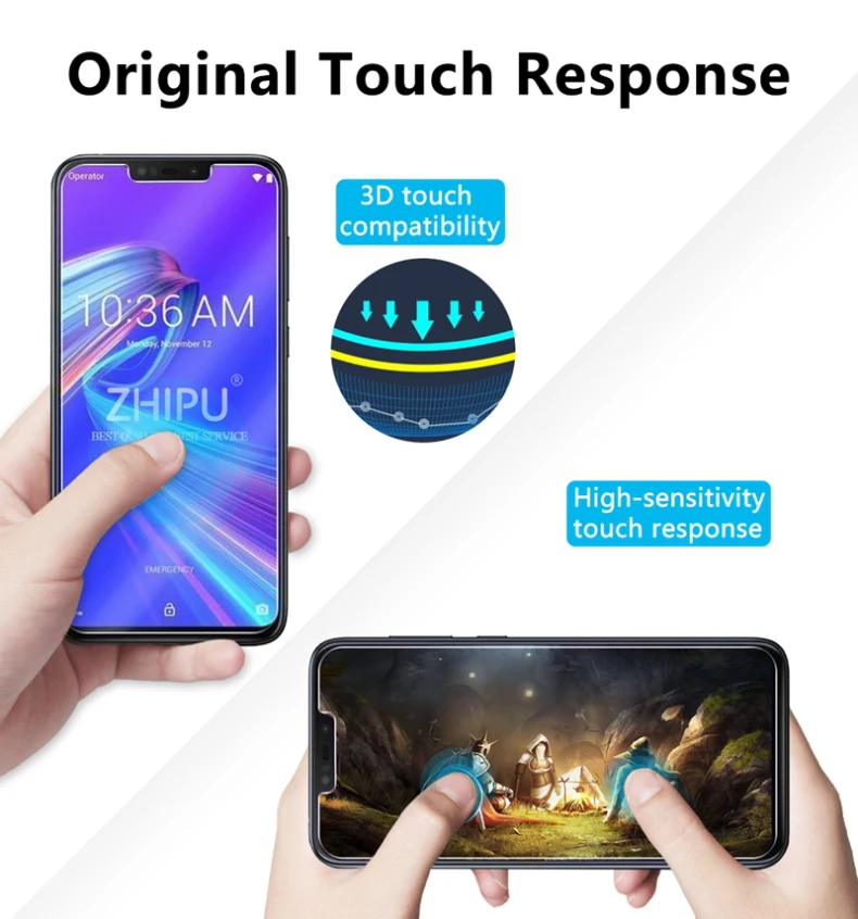 Закаленное стекло для Asus Zenfone Max M2 ZB633KL, Защитное стекло для экрана 2.5D 9 H, закаленное стекло для Asus Zenfone Max M2 ZB633KL
