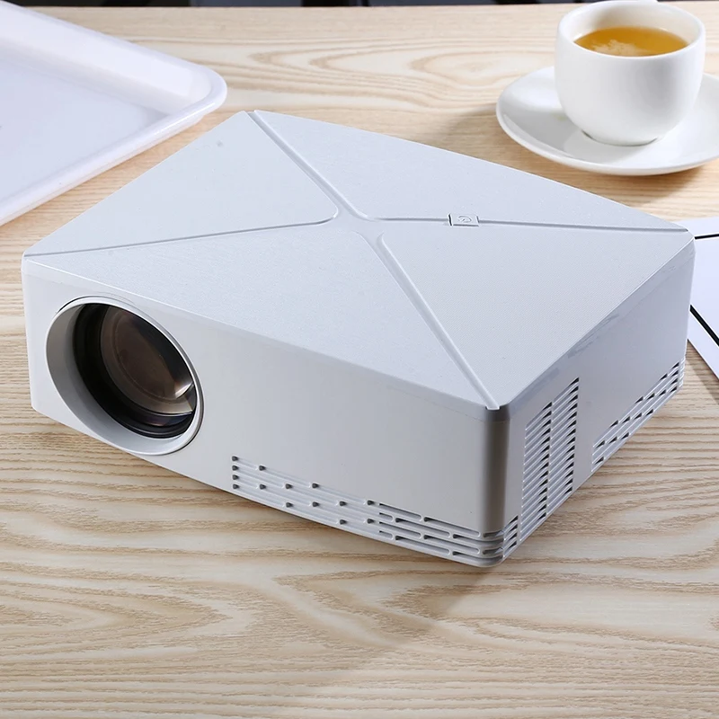 

Mini 2800 Lumens C80 LCD LED 3D HD 1080P TV Home Theater Projector HDMI USB VGA(US Plug)