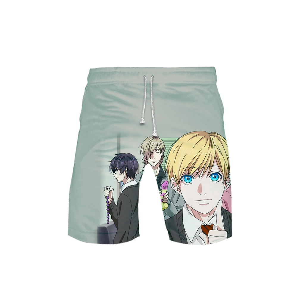 

Yarichin Bitch Club 3D Print Shorts Men Beach Streetwear Sports Harajukeu Shorts Summer