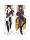 Новый дизайн, игра Genshin Impact Zhong Li Dakimakura, Мужской Двусторонний Трикотажный чехол с рисунком отаку, обнимающий тело, наволочка для подушки, чехол