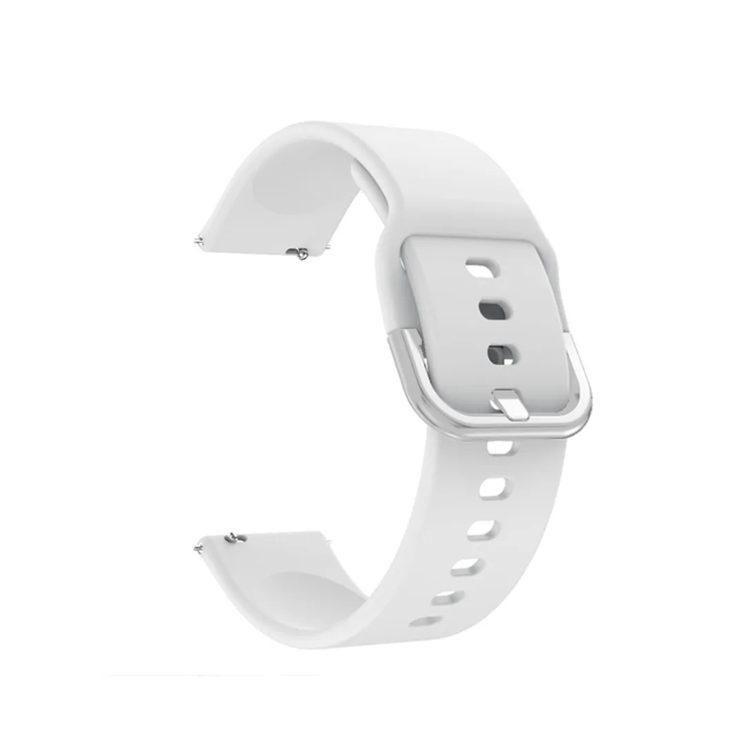 Силиконовый ремешок для часов samsung Galaxy Watch Active 20 мм Мягкие Спортивные умные браслеты сменный ремешок для часов