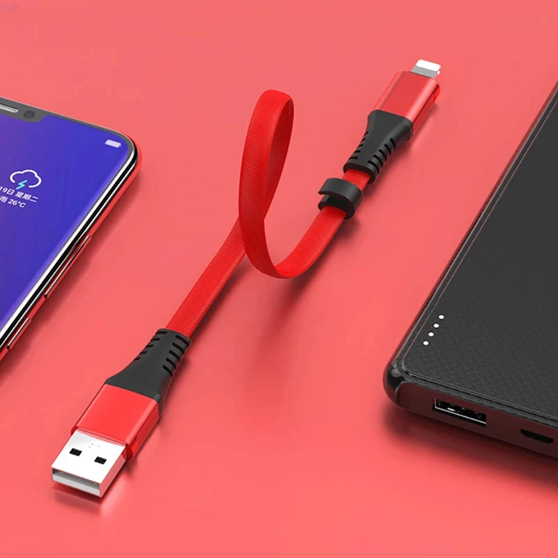 ! Короткий USB-кабель ACCEZZ для зарядки и передачи данных освещение iphone XS XR X 8 7 6 6S 5S 5C