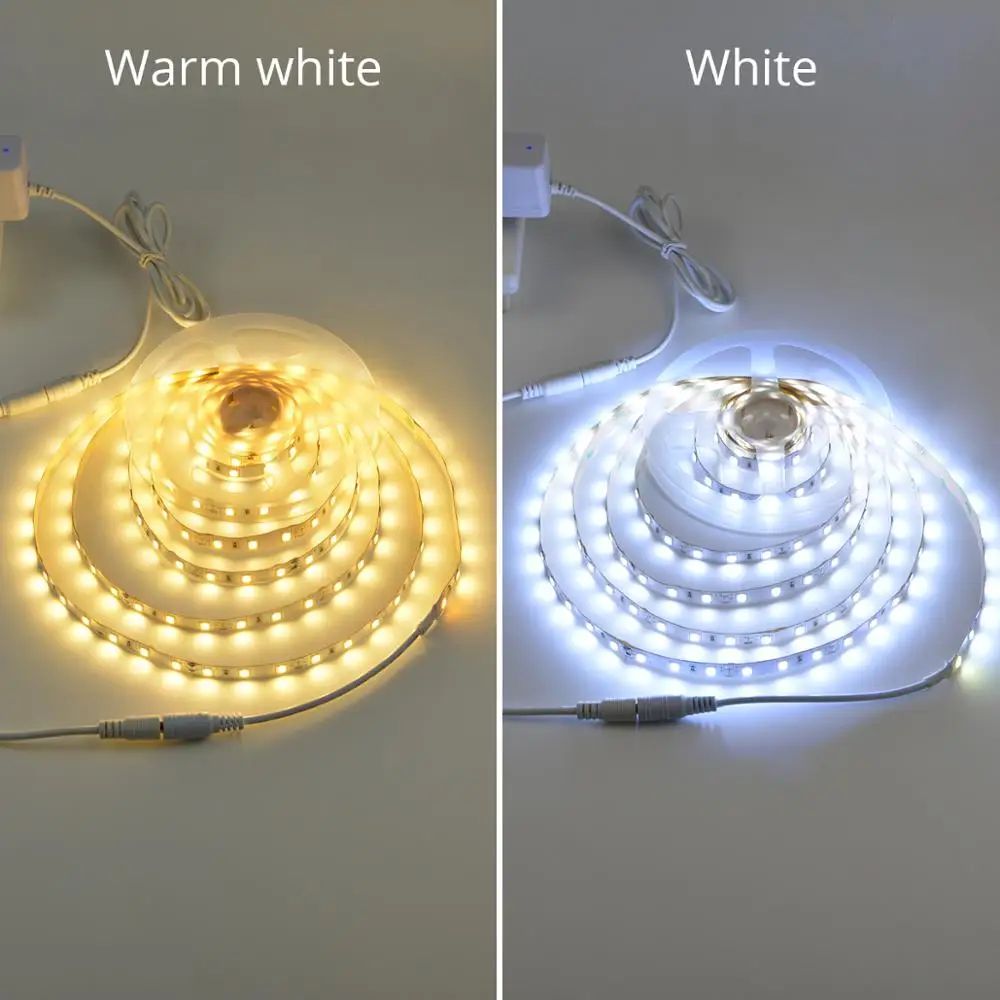 Сенсорный экран Сенсор Светодиодные ленты лампы 12V затемнения RGB лазерный диод светодиодный лента неоновый светодиодный светильник полосы DIY Спальня Подсветка шкаф Кухня светильник Инж