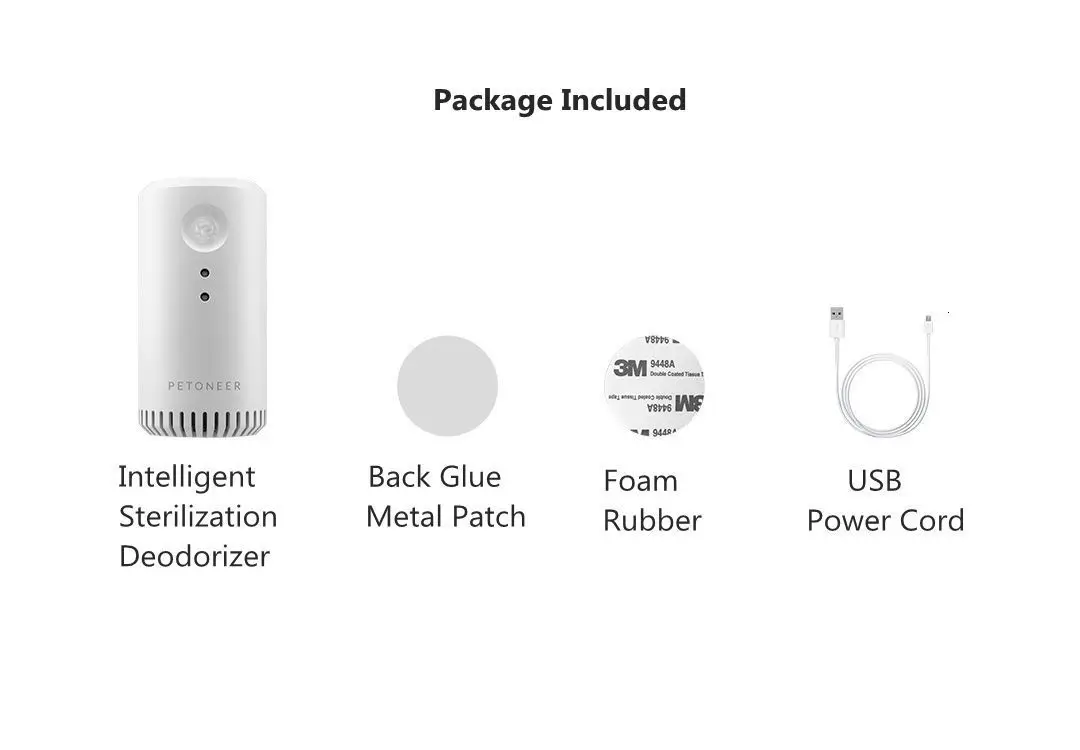 Xiaomi youpin PETONEER очиститель воздуха, умный очиститель запаха для домашних животных, многофункциональный освежитель воздуха, стерилизатор, дезодорант