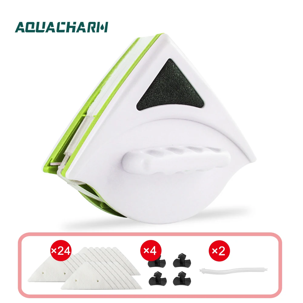 Двусторонняя магнитная щетка для мытья окон бытовой инструмент чистящие приборы