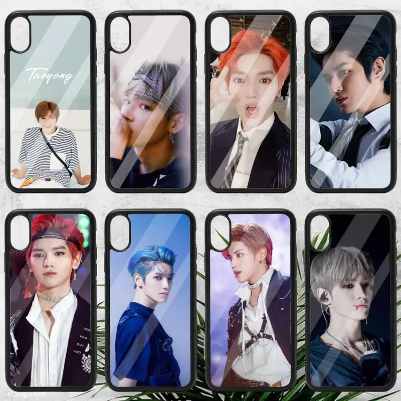 

Nct 127 Lee TaeYong Phone Case PC for iPhone 11 12 pro XS MAX 8 7 6 6S Plus X 5S SE 2020 XR
