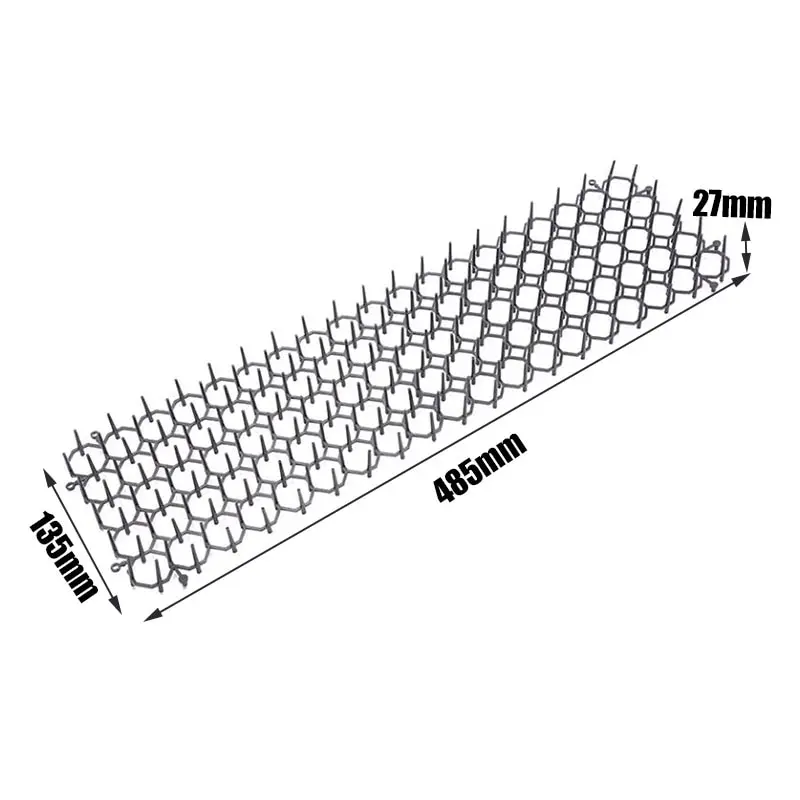 

1Pcs 13cmx49cm Garden Prickle Strip Dig Stop Cat Repellent Deterrent Mat Spike Portable Anti-Cat Dog Outdoor Garden Supplies