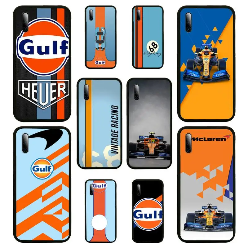 

Gulf Racing car Brand Phone Case For samsung Galaxy J6 7 8 note 8 9 10 20 lite plus pro nax fundas cover