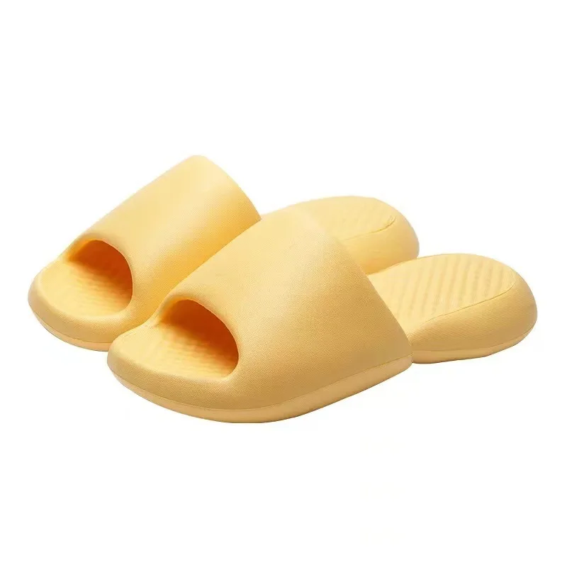

Slippers Female Summer Home Bathroom Slippers Couple Silent Home Ultra-thick Slippers Wholesale