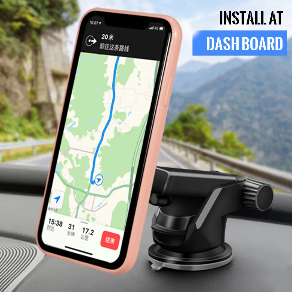 suction in car phone holder magnetic universal mobile sticker magnet plate sheet dashboard suction front windshield suck incar free global shipping