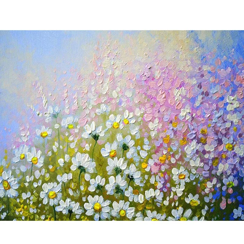 Mehofond Сезон весна Цветочный узор Фон для фотосъемки задний фон цветы поле