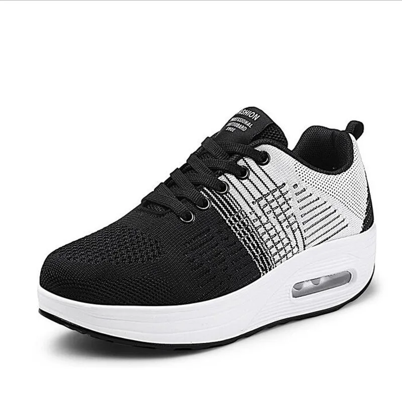 

New Women Sneakers Fashion Casual Shoes Woman Comfortable Breathable Mesh Shoes Women's Platform Woman Vulcanized Running Shoes