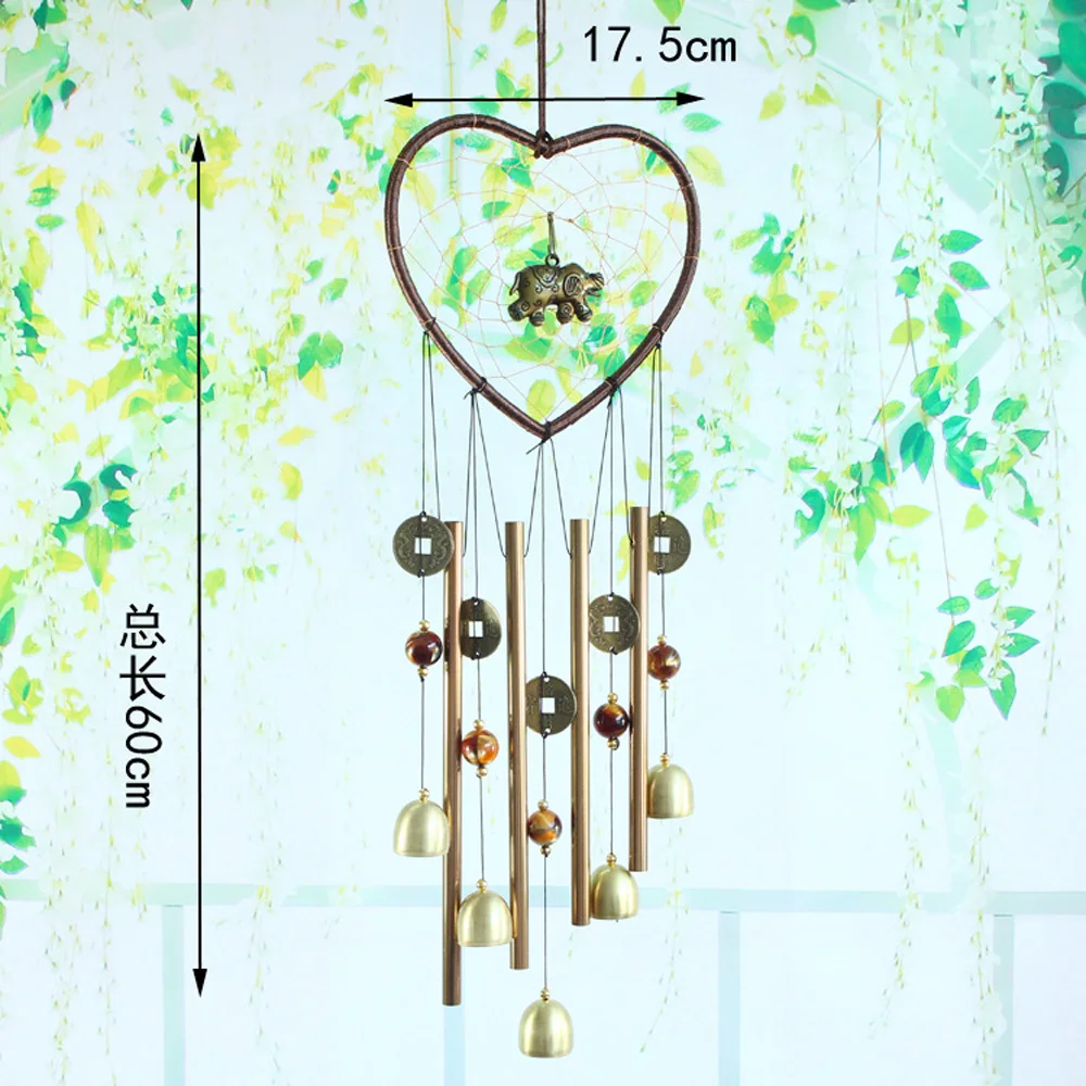 Ветряные колокольчики окна двора Открытый Сад домашний декор фэн-шуй орнамент |