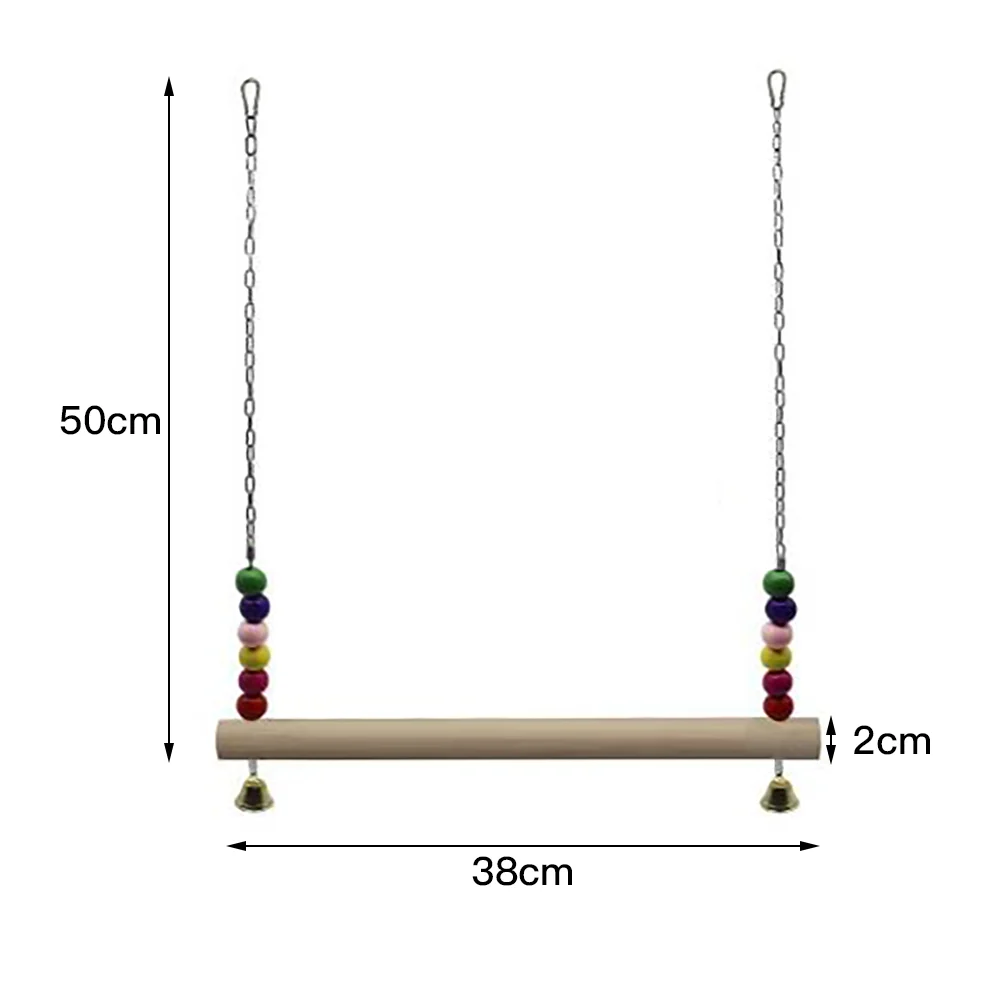 Большие куриные Лестничные Качели Висячие деревянные перчи Длиннохвостый