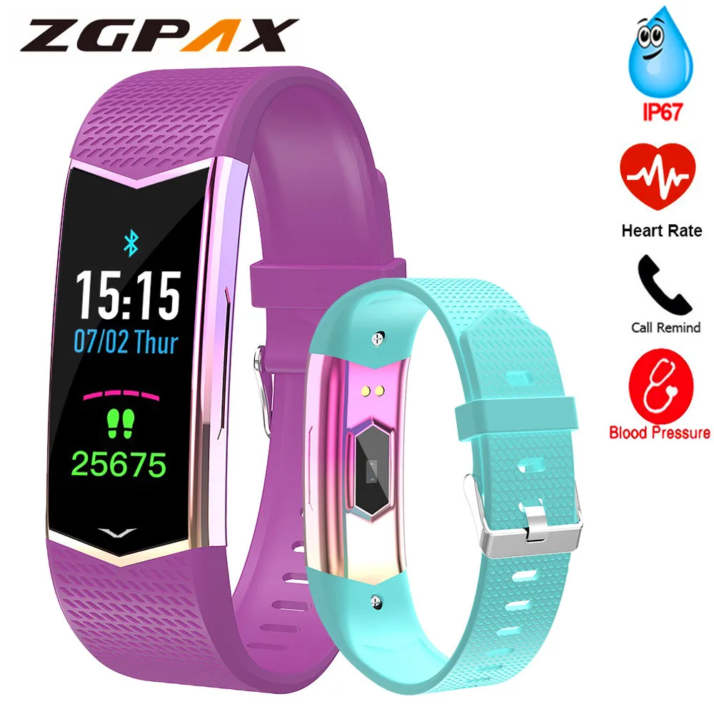 Новый Умный Браслет фитнес трекер кровяное давление монитор сердечного ритма с
