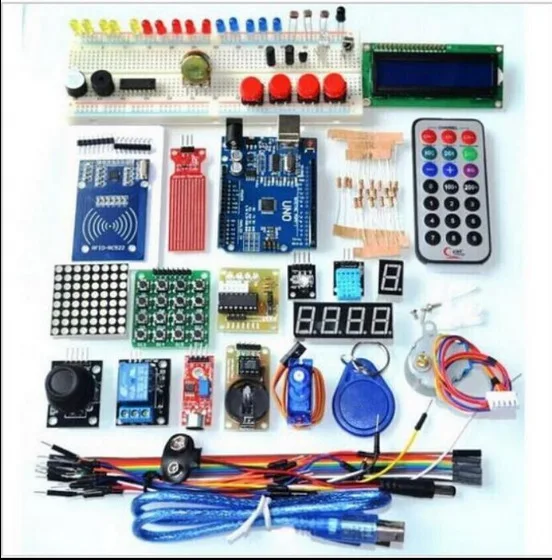 

UNO R3 Learning Kit Upgraded Arduino Starter Kit Stepping Motor Learning Kit.
