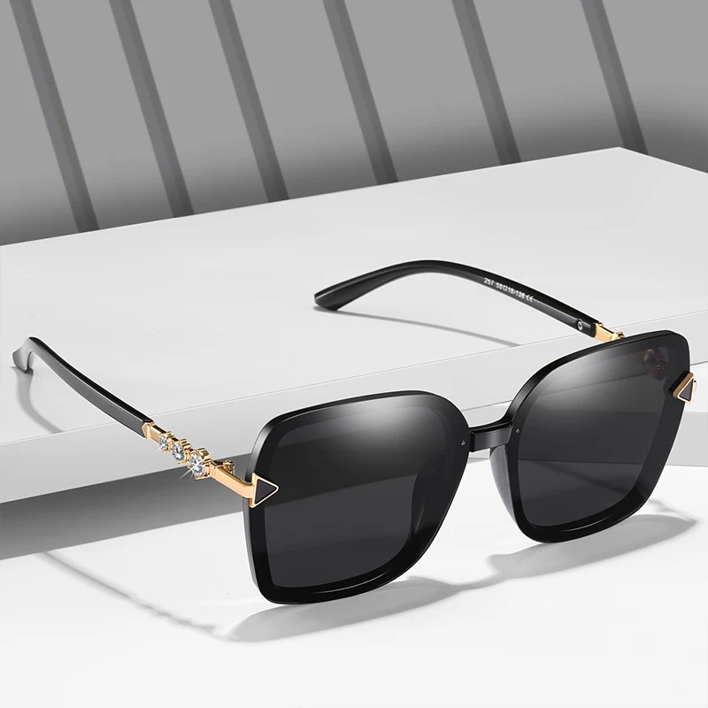 Солнцезащитные очки кошачий глаз женские поляризационные модные в винтажном