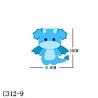 Новый дракон деревянные штампы скрапбукинга C312-9 резки