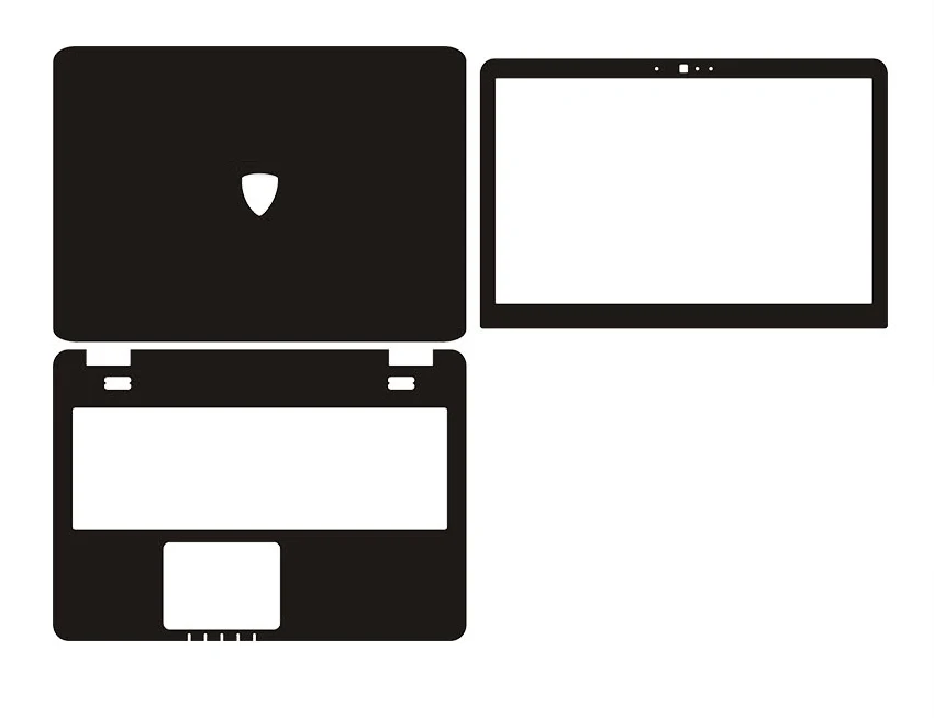 Наклейка для ноутбука из углеродного волокна защитная пленка ASUS GL551 GL551JM GL551JW GL551J