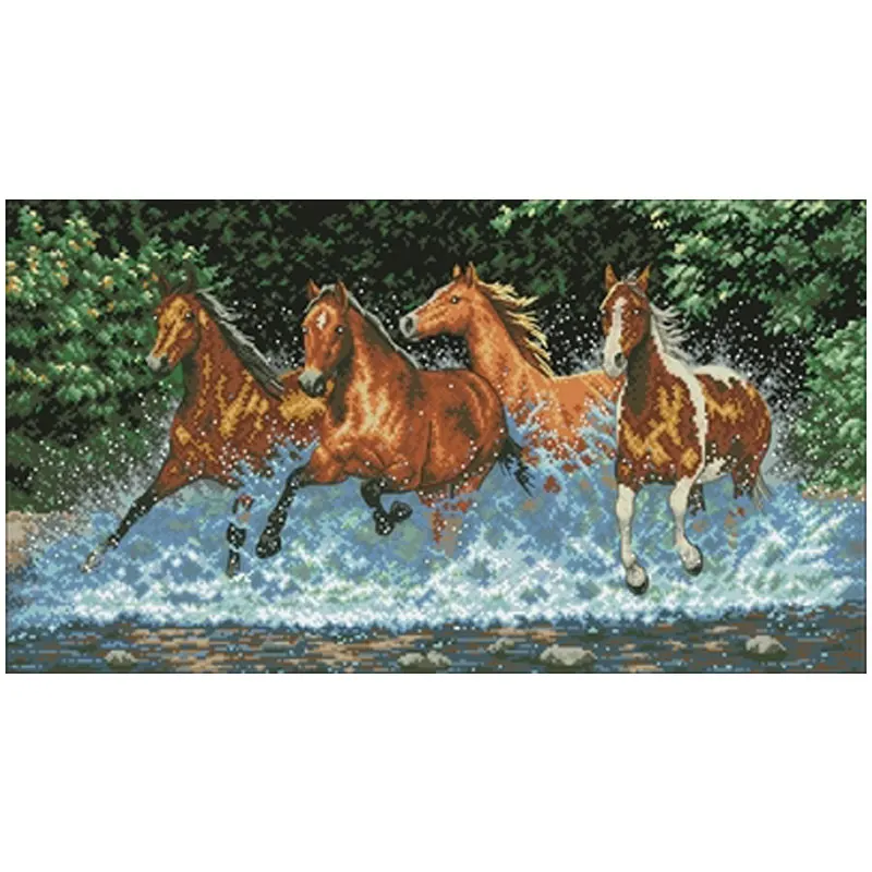 

Скачкообразные узоры, Счетный крест, 11CT 14CT 18CT, сделай сам, Набор для вышивки крестом, Набор для вышивки, набор для рукоделия, домашний декор