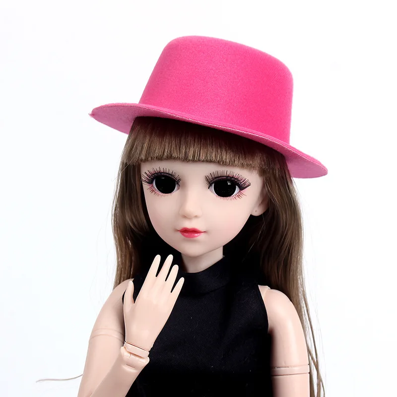 Шапка для кукол аксессуары для 60 см 1/3 BJD кукла круглая шляпа Головной убор одежда аксессуары детские игрушки подарок для девочек