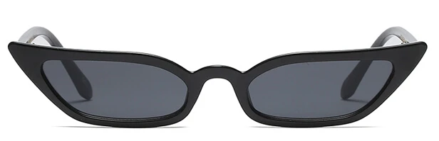 Новые женские винтажные красные солнцезащитные очки Cateye, брендовые дизайнерские ретро очки, солнцезащитные очки суперзвезды для женщин, женские очки кошачий глаз - Цвет линз: black