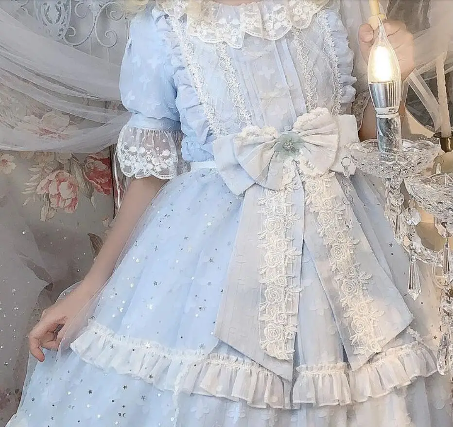 Оригинальное милое летнее платье в стиле ретро с круглым вырезом и