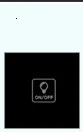 Настенный сенсорный светильник с Wi-Fi, черная стеклянная панель, синий светодиодный, для ЕС и Великобритании, универсальный, умный дом, управление телефоном, 1 комплект, 2 способа, реле, круглый