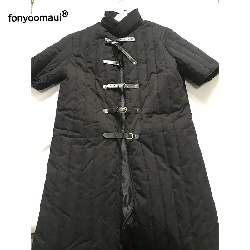 5XL средневековый мужской костюм рыцаря ларпа викинга Cos Gambeson Armor react мужская