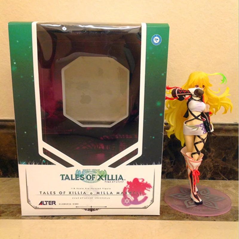 22 см аниме Tales of Xillia фигурку изменить Milla Maxwell сексуальные девушки ПВХ выдержанные